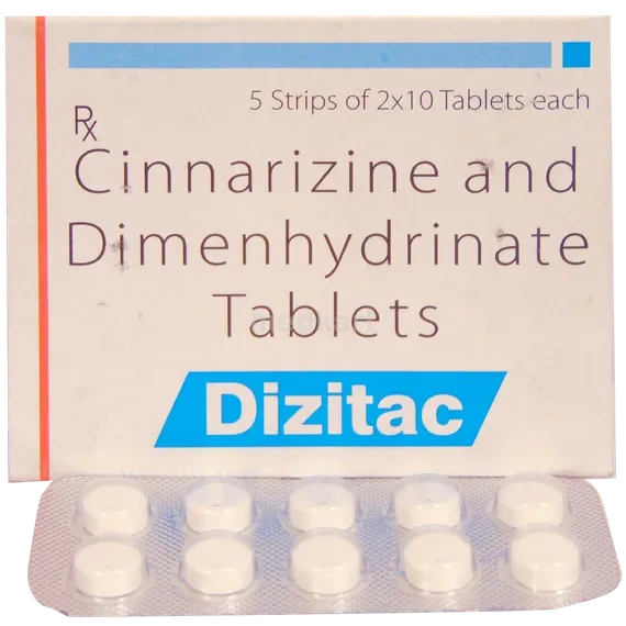 dizitac 20/40mg tablet 10's